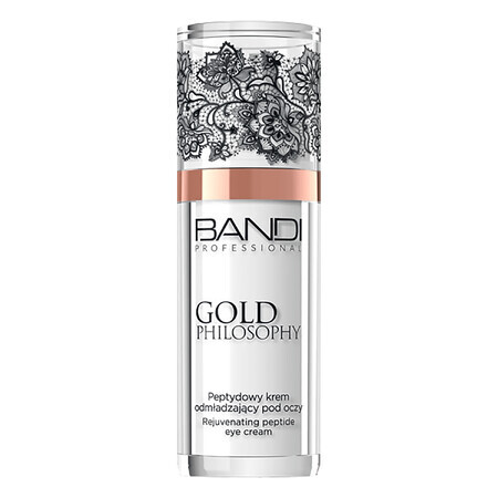 Bandi Gold Philosophy, cremă de ochi cu peptide pentru întinerire, 30 ml