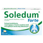 Soledum forte 200 mg, 20 cápsulas gastrorresistentes