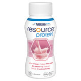 Resource Protein, suplemento nutricional, sabor fresa, 4 x 200 ml