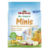 Holle Minis Bio, minirepen, banaan-sinaasappel, na 12 maanden, 100 g