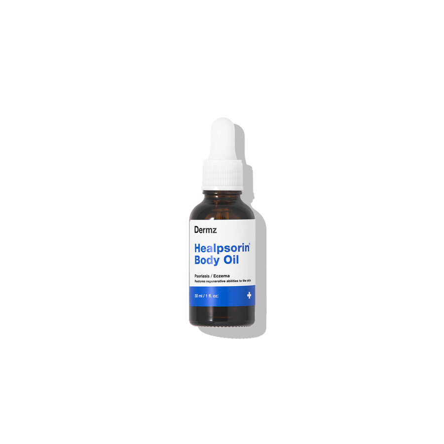 Healpsorin, aceite de cáñamo para cuerpo y rostro para psoriasis y dermatitis atópica, 30 ml