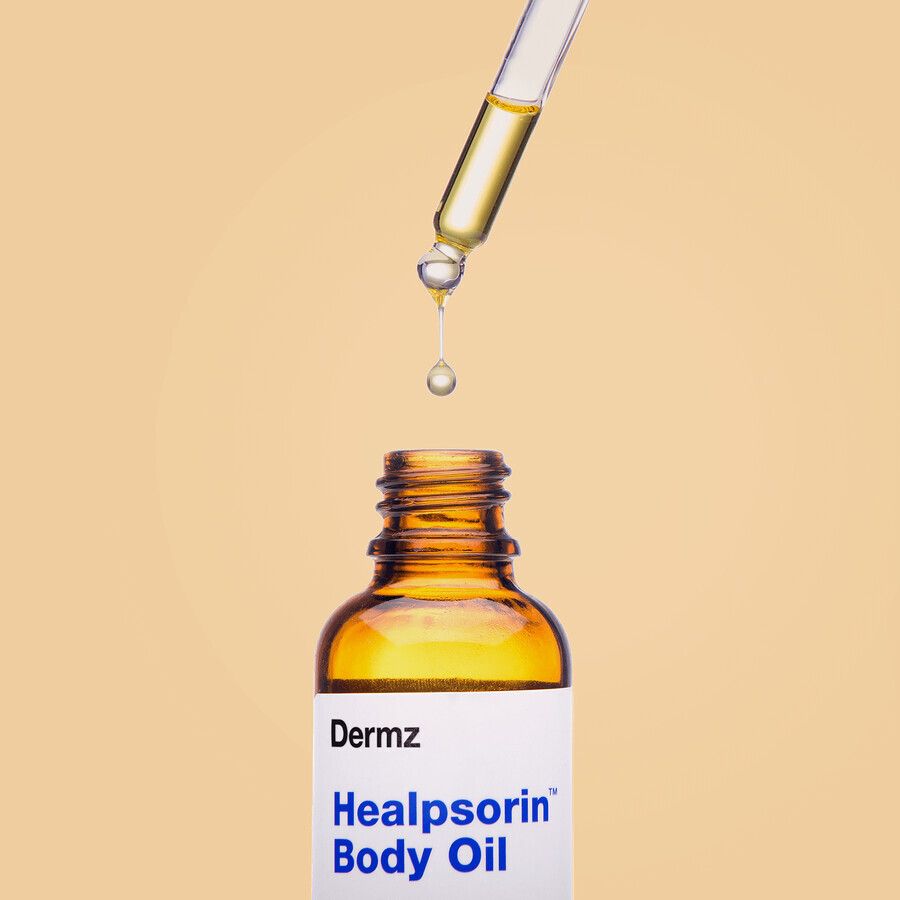 Healpsorin, aceite de cáñamo para cuerpo y rostro para psoriasis y dermatitis atópica, 30 ml