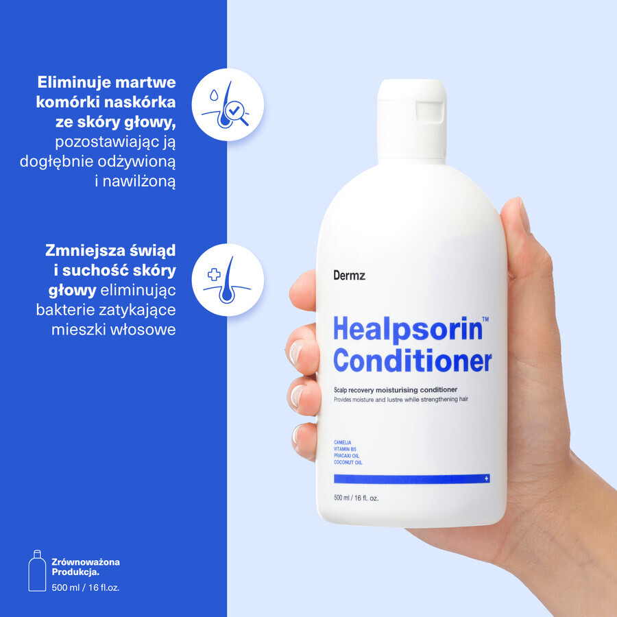 Healpsorin, regenerating conditioner for hair, 500 ml