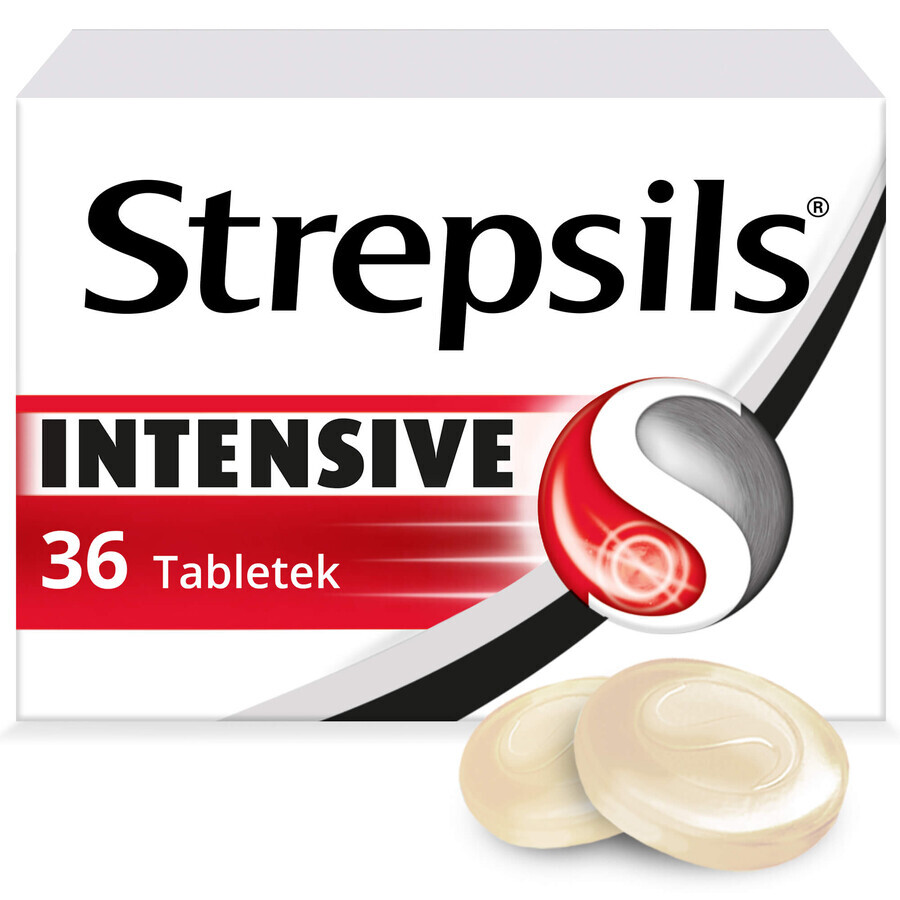 Strepsils Intensive 8.75 mg, 36 pills