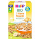 HiPP Musli 7 cereales Bio, pl&#225;tano, sin az&#250;car a&#241;adido, a partir de 12 meses, 200 g