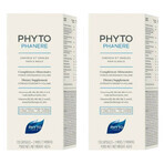 Set Phyto Phytophanere, cápsulas que fortalecen el cabello y las uñas, 2 x 120 cápsulas