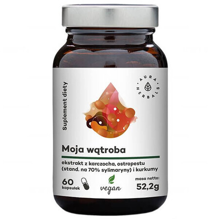 Aura Herbals My Liver, 60 Vegan Capsules