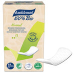 Vuokkoset, protegeslips de algodón orgánico, 100% Bio, Normal, 26 piezas