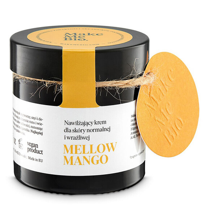 Make Me Bio Mellow Mango, moisturizing cream for normal and sensitive skin, 60 ml