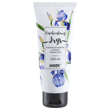 Anwen Emollient Irys, acondicionador para cabello de porosidad media, 200 ml