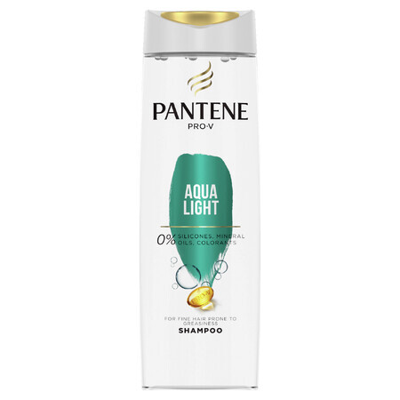 Pantene Pro-V Aqua Light, champú para cabello graso, 400 ml