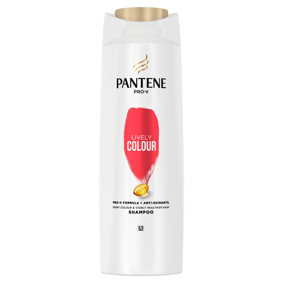 Pantene Pro-V Lively Color, champú para cabello teñido, 400 ml