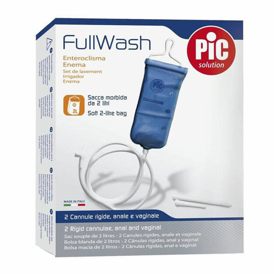 Pic Solution FullWash, enema tradicional, 2 L, 1 pieza