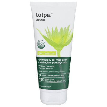 Tołpa Green Firming, gel micelar reafirmante con peeling de ducha 200 ml