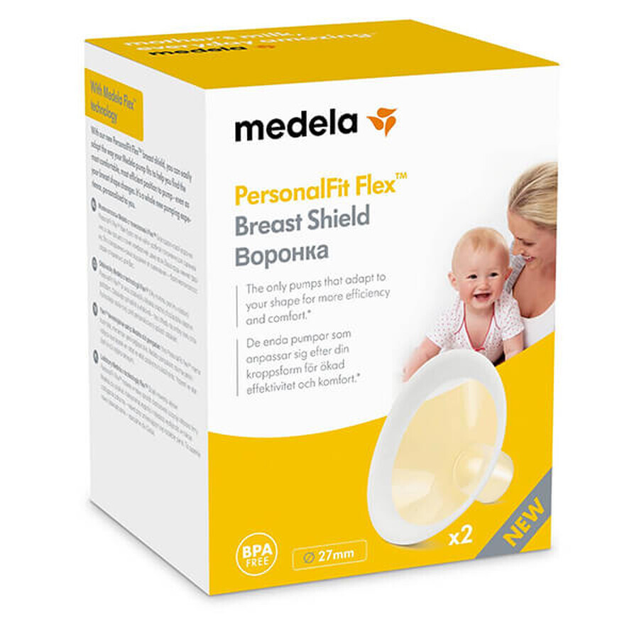 Medela PersonalFit Flex, embudo, tamaño L 27 mm, 2 piezas