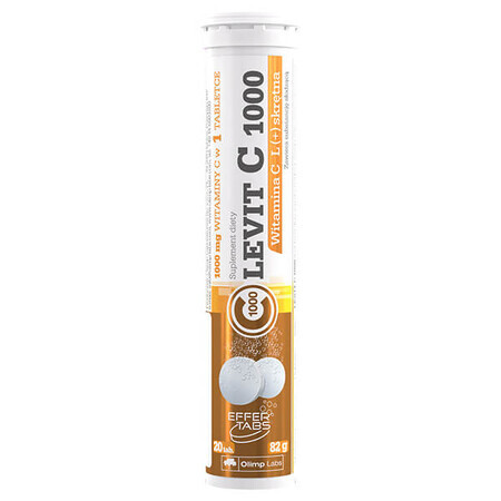 Olimp Levit C 1000, lemon flavor, 20 effervescent tablets