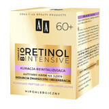 AA Retinol Intensive 60+, crema de día activa, reducción de arrugas + regeneración, 50 ml