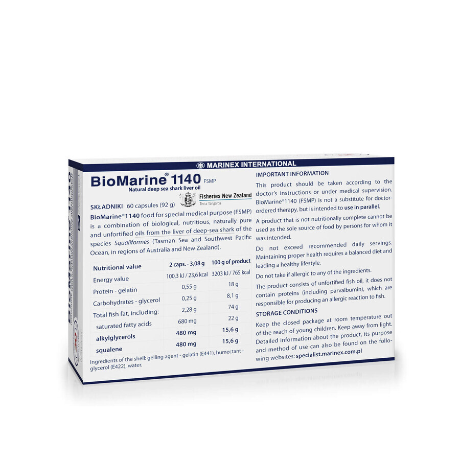 BioMarine 1140, 60 capsule