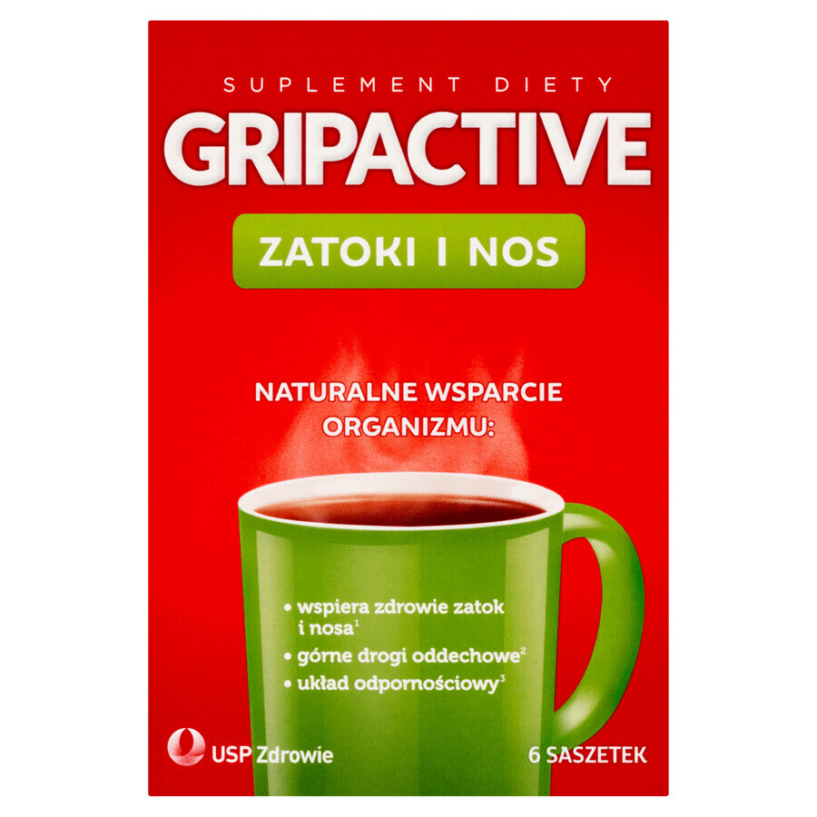 Gripactive Seni e Naso, 6 bustine