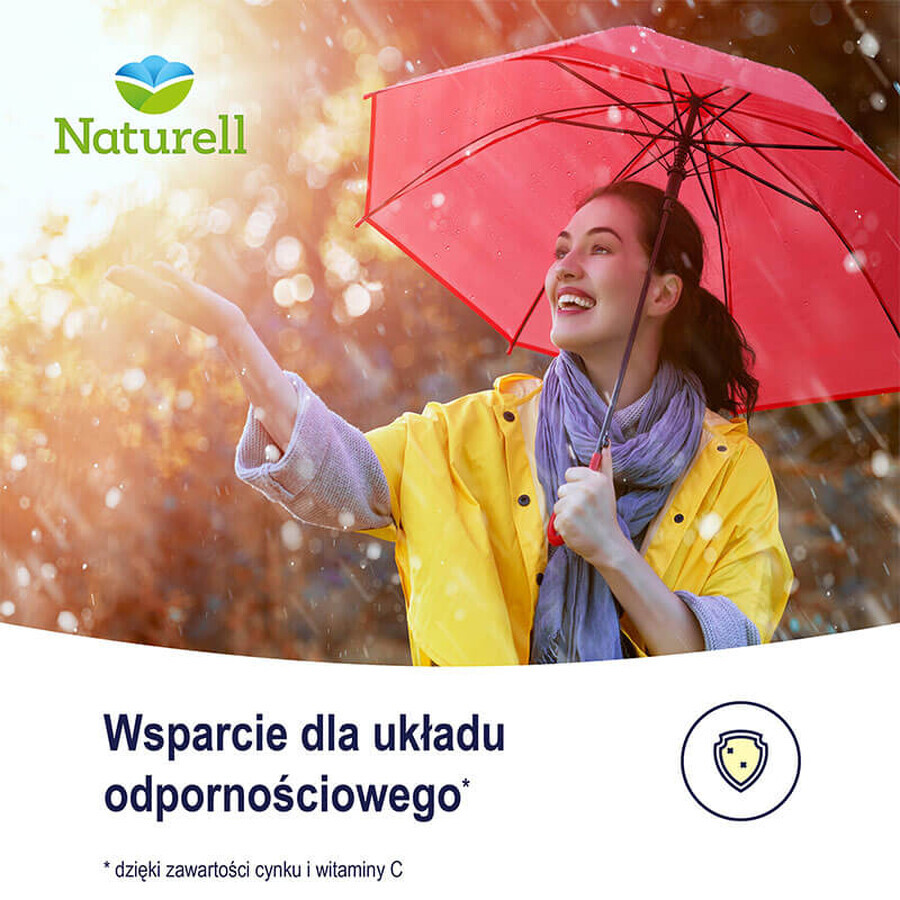 Naturell Organic Zinc + C, 60 comprimidos + 40 comprimidos gratis