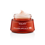 Vichy Liftactiv Collagen Specialist, crema de noche antiedad, 50 ml