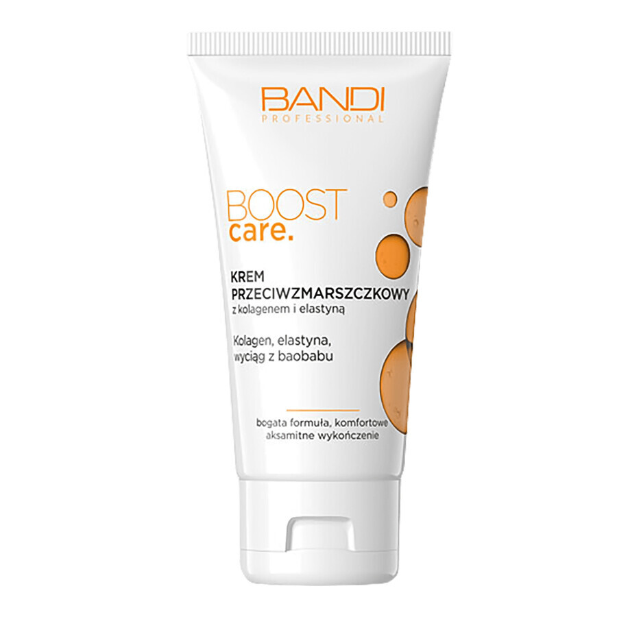 Bandi Boost Care, crema antiarrugas con colágeno y elastina, 50 ml