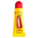 Carmex Piña Menta, bálsamo labial hidratante en tubo, FPS 15, 10 g