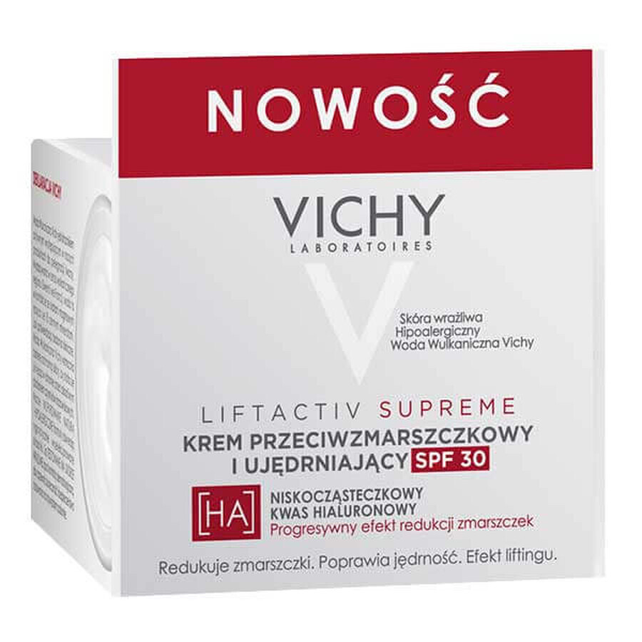 Vichy Liftactiv Supreme, intensive Anti-Falten- und Straffungscreme, SPF 30, 50 ml