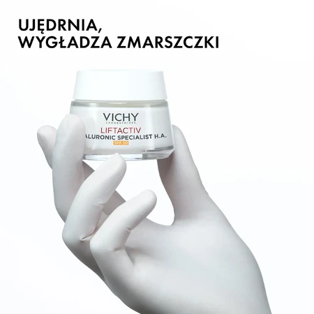 Vichy Liftactiv Hyaluronic Specialist H.A., Crema Rassodante e Antirughe, SPF 30, 50 ml