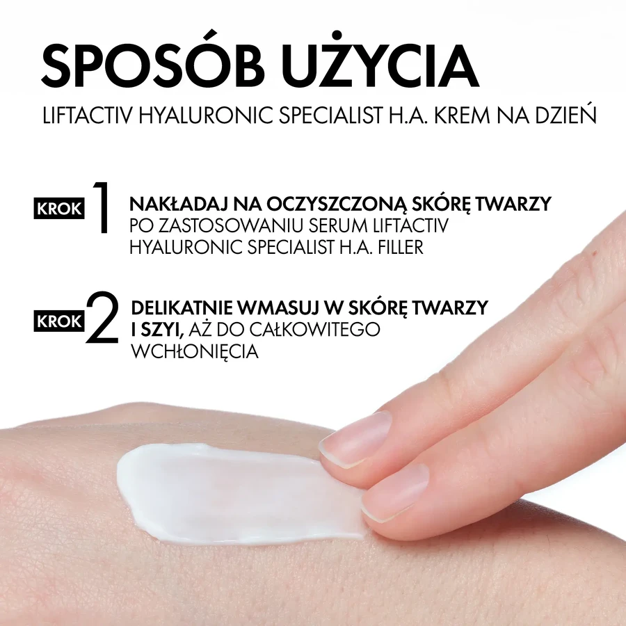 Vichy Liftactiv Hyaluronic Specialist H.A., Crema Rassodante e Antirughe, SPF 30, 50 ml