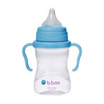 B.Box, vaso para aprender a beber, set 4 en 1, arándano, a partir de 4 meses, 240 ml