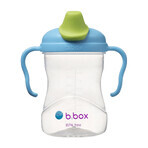 B.Box, vaso para aprender a beber, set 4 en 1, arándano, a partir de 4 meses, 240 ml