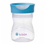 B.Box, vaso para aprender a beber, set 4 en 1, arándano, a partir de 4 meses, 240 ml