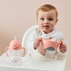 B.Box, vaso multiusos no bebible con pajita, set 4 en 1, Tutti Frutti, a partir de 6 meses, 1 unidad