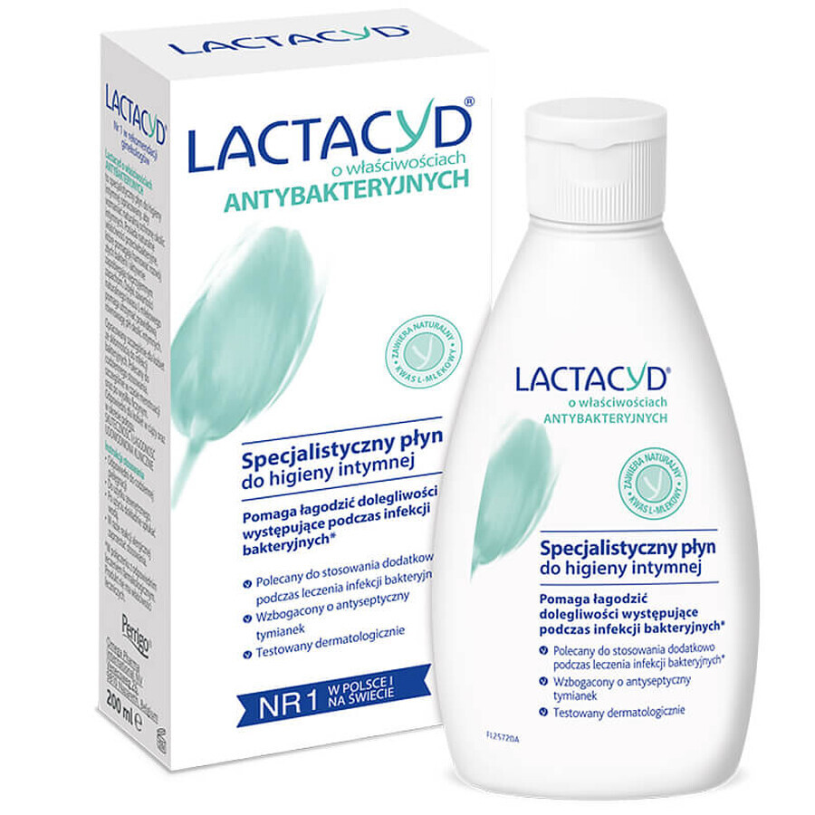 Lactacyd, liquido specializzato per l'igiene intima, 200 ml