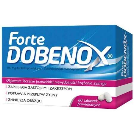 Dobenox Forte 500 mg, 60 film-coated tablets