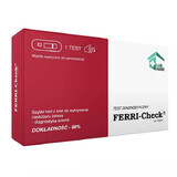 LabHome Ferri-Check, blood test for detecting iron deficiency, diagnosing anemia, 1 pc