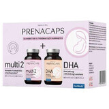 ForMeds Prenacaps Multi 2 set, 60 cápsulas + DHA, 60 cápsulas