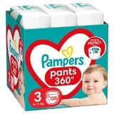 Pampers Pants, luiers, maat 3, 6-11 kg, 128 stuks