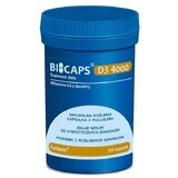 ForMeds Bicaps D3 4000, vitamina D3 de lanolina, 120 cápsulas