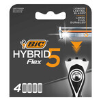 BIC Flex 5 Hybrid, austauschbare Minen, 4 Stück