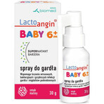 Lactoangin Baby, spray pentru gât, aromă de zmeură, peste 6 luni, 30 g