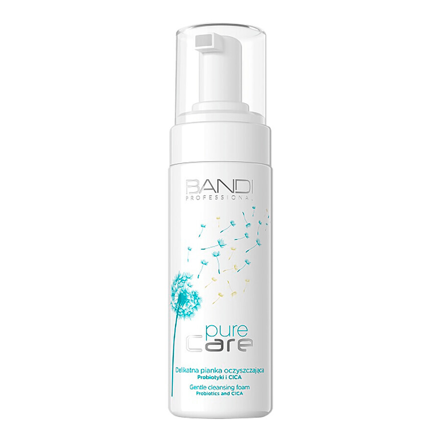 Bandi Pure Care, zacht reinigend schuim, probiotica + cica, 150 ml