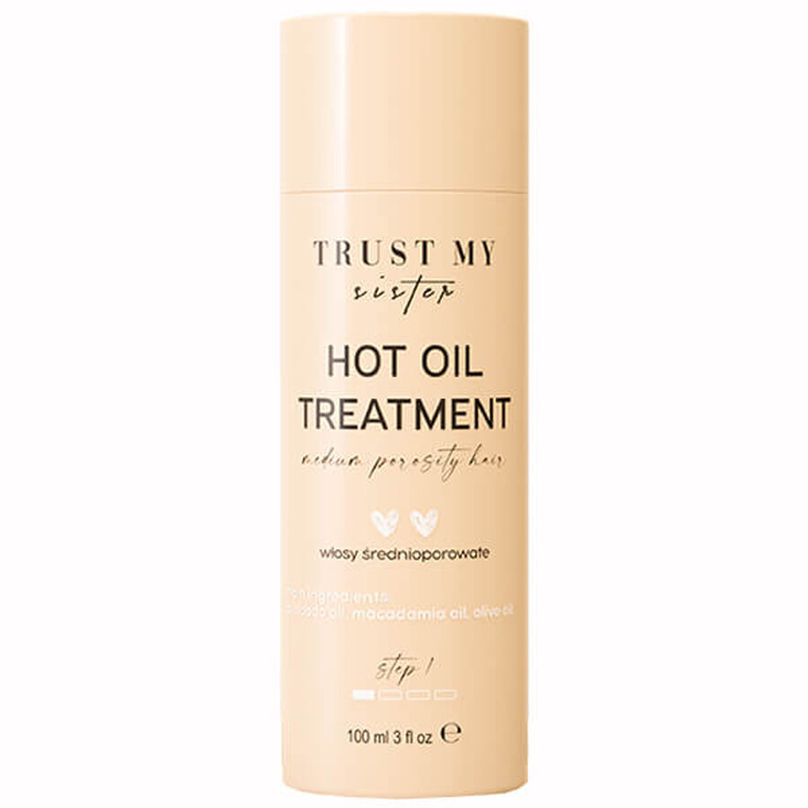 Trust My Sister, aceite para cabello medio-poroso, 100 ml