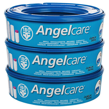 Angelcare, inserto para contenedor de pañales, 3 piezas