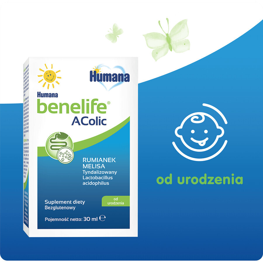 Humana Benelife Acolic, desde el nacimiento, 30 ml