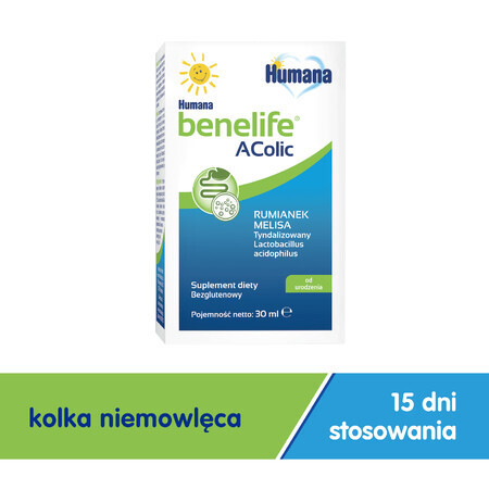 Humana Benelife Acolic, desde el nacimiento, 30 ml