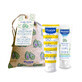 Mustela Sun set, Baby on the go - piel normal, loci&#243;n de protecci&#243;n solar, SPF 50+, 40 ml + Hydra Bebe, crema facial, 40 ml