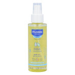 Mustela Set solar, Bebé en movimiento - piel seca, leche solar, FPS 50, 40 ml + aceite de masaje, 100 ml