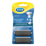 Scholl Expert Care, cabezales rotativos intercambiables Wet & Dry grano grueso con cristales de diamante, 2 piezas